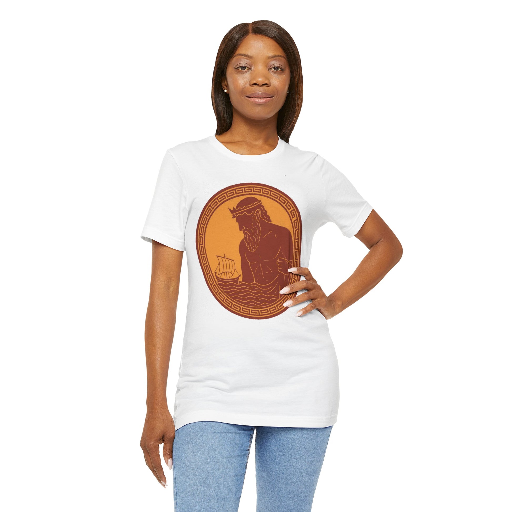 Poseidon Epic T-Shirt – Greek Mythology Ocean God Tee - WhimSpin - https://whimspin.com