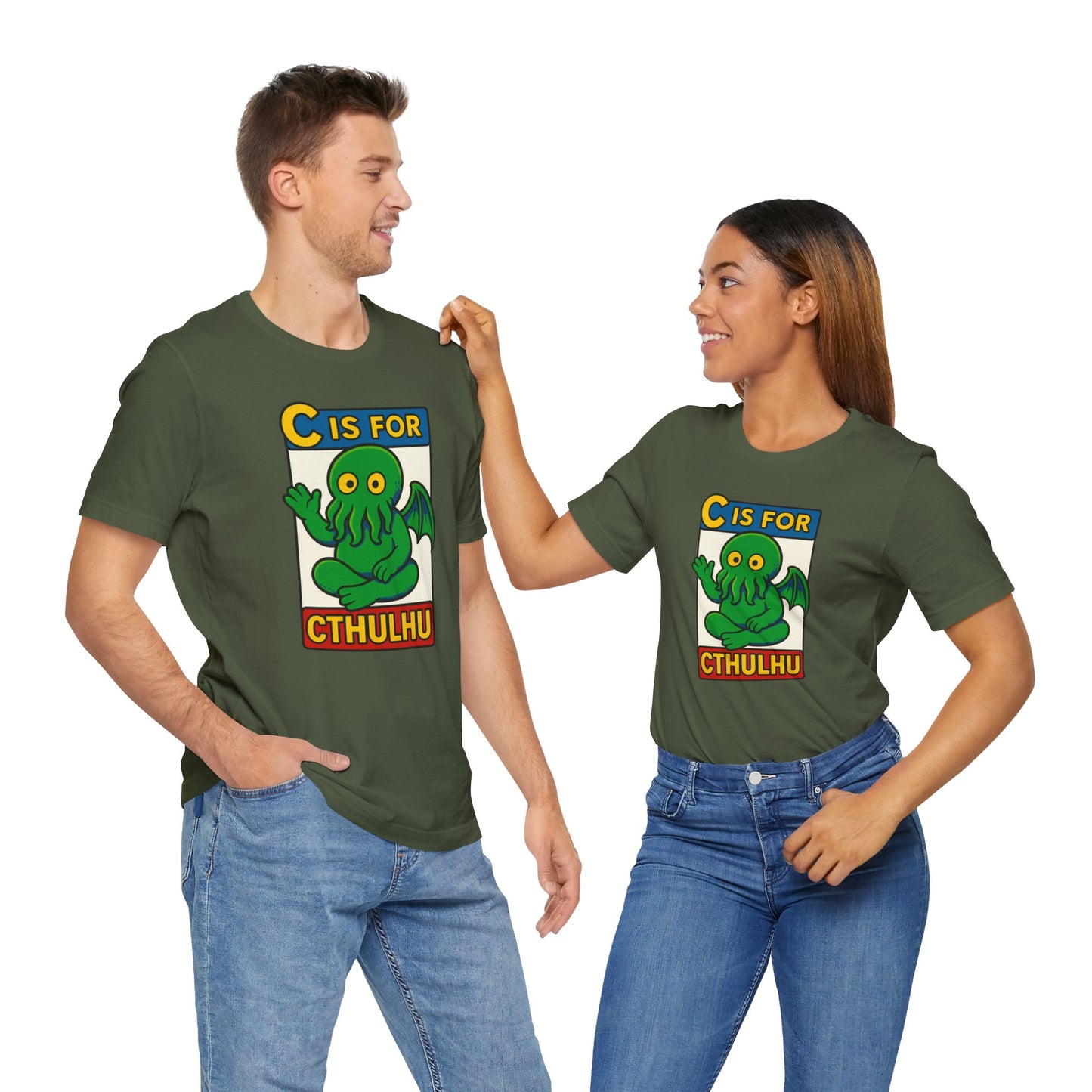 C is for Cthulhu Graphic Tee – Funny Cthulhu Shirt