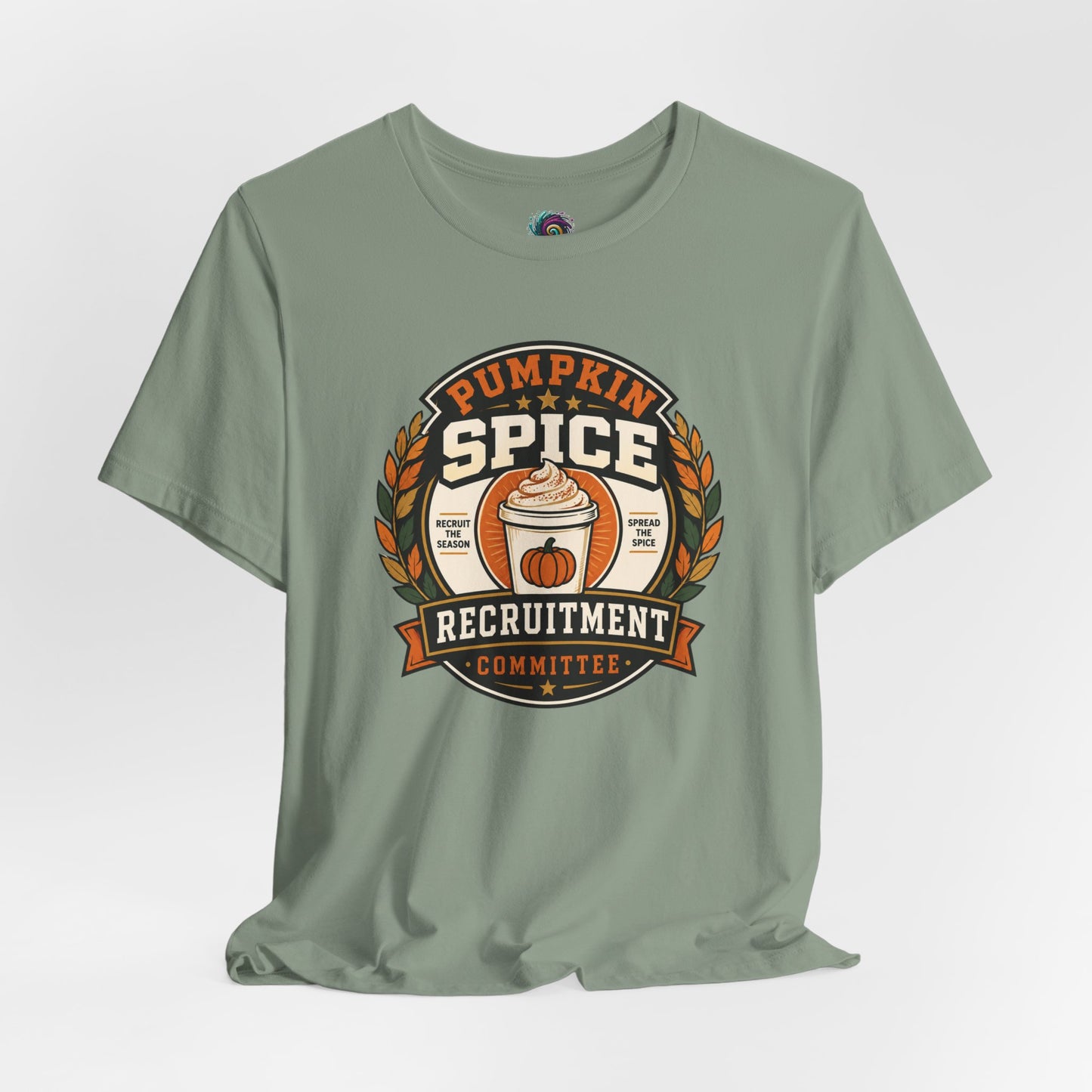 Pumpkin Spice Recruitment Committee T-Shirt – Funny Fall Tee