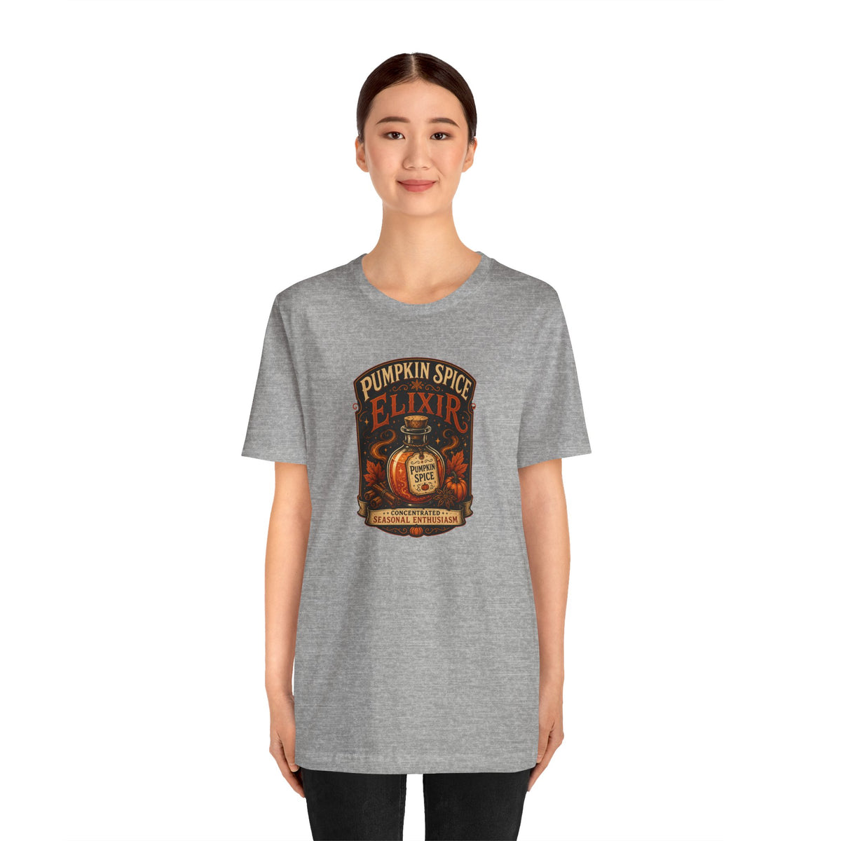 Pumpkin Spice Elixir T-Shirt – Funny Witchy Fall Coffee Tee