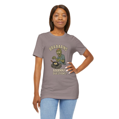 Zombie Brains on Drugs T-Shirt – Funny Halloween Cooking Tee