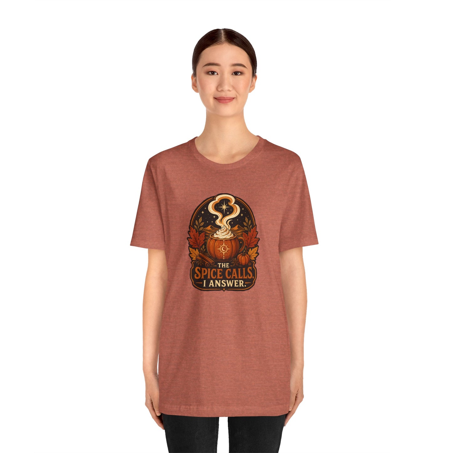 The Spice Calls I Answer T-shirt - WItchy Pumpkin Spice Fall Tee