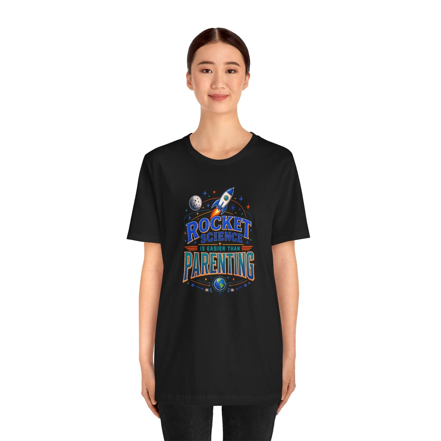 Rocket Science Parenting T-Shirt – Funny Aerospace Parent Tee