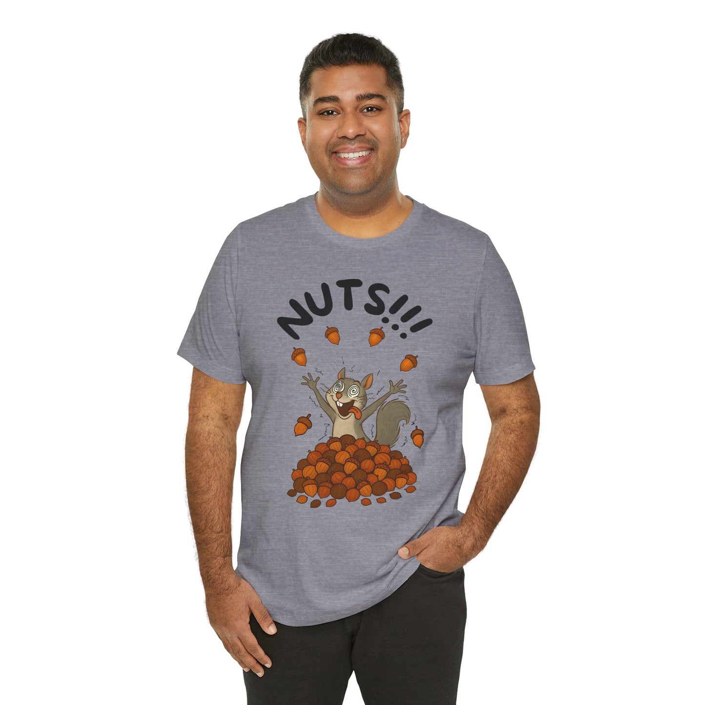 Crazy Squirrel Shirt – Funny Squirrel Nuts T-Shirt for Quirky Style