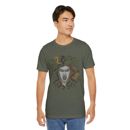Medusa T-Shirt – Greek Mythology Gorgon Graphic Tee