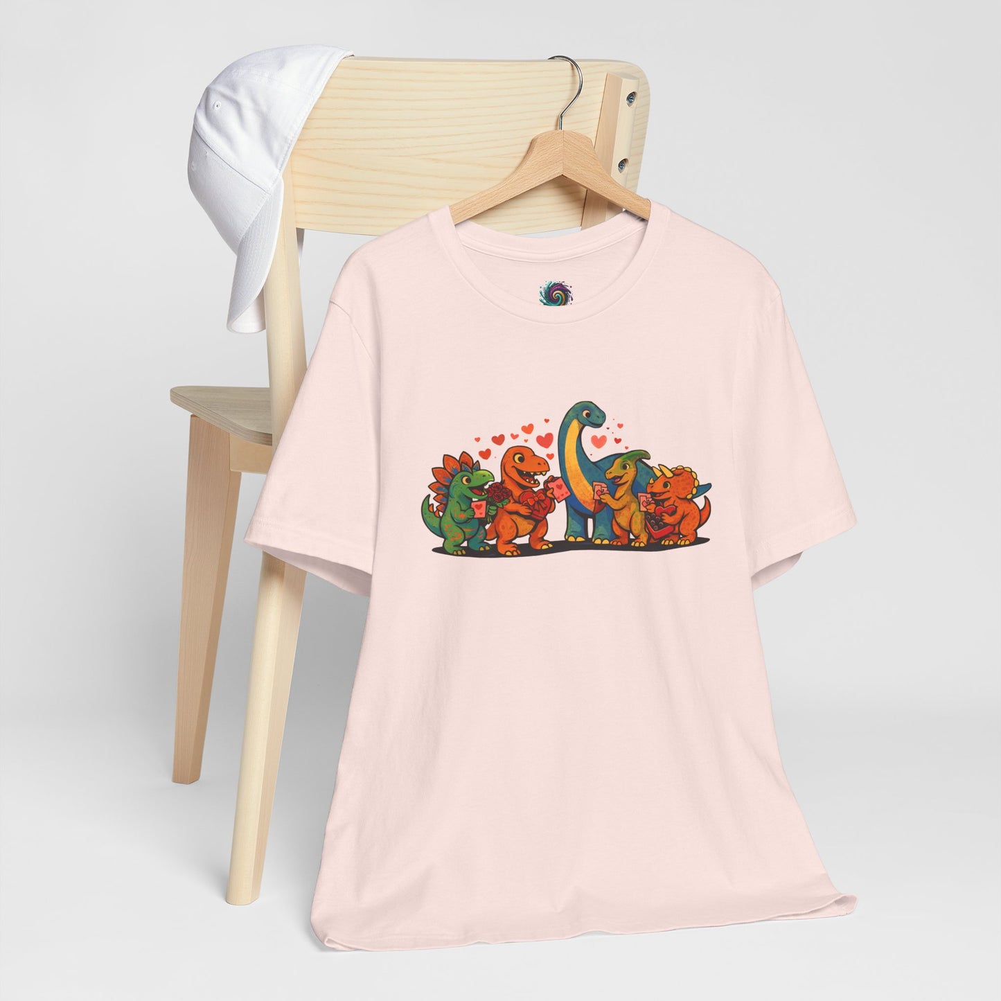 Dinosaur Valentines T-Shirt – Cute Dino Valentine’s Day Tee