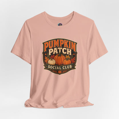 Pumpkin Patch Social Club T-Shirt – Fall Pumpkin Tee