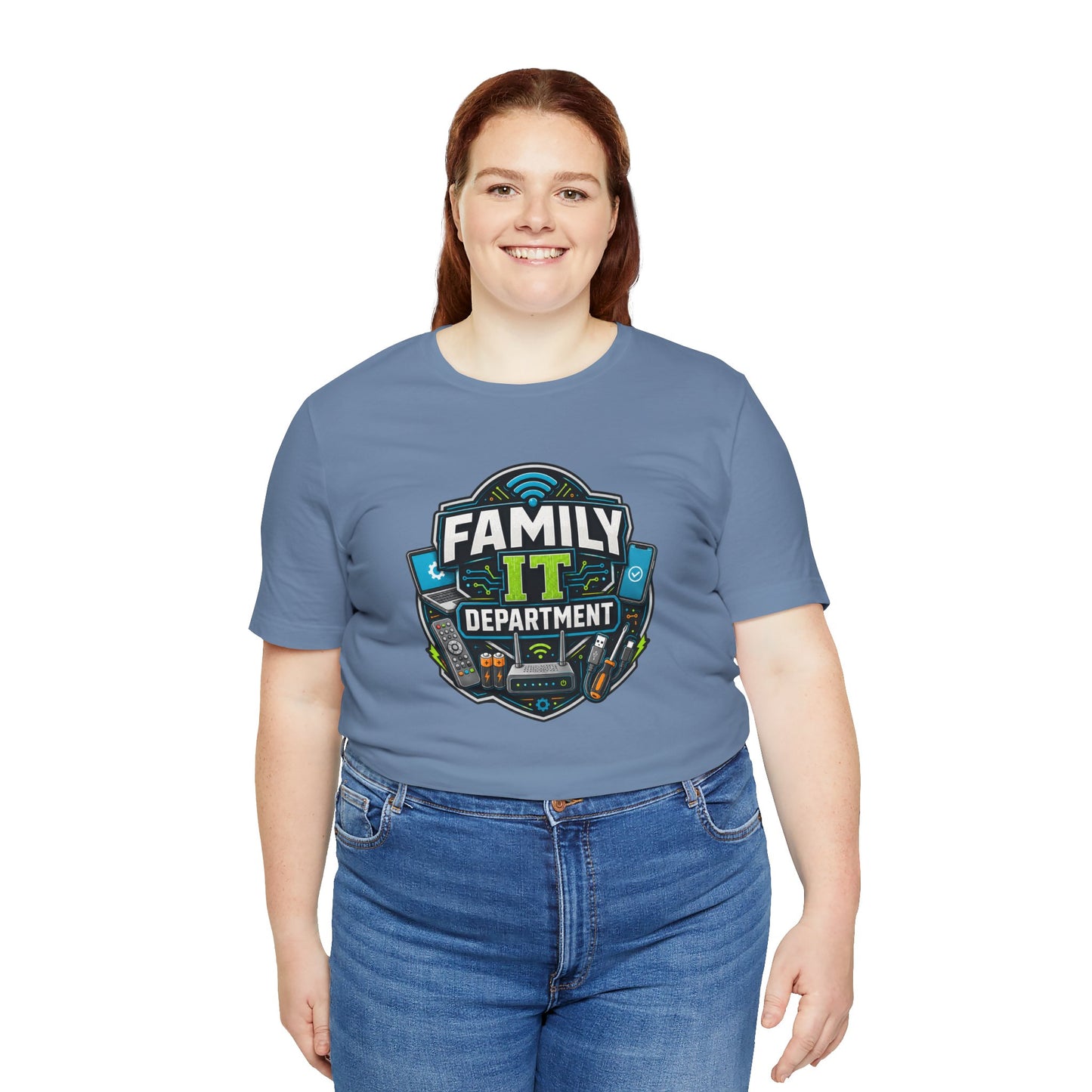 Family IT Department T-Shirt – Funny Household Tech Support Tee