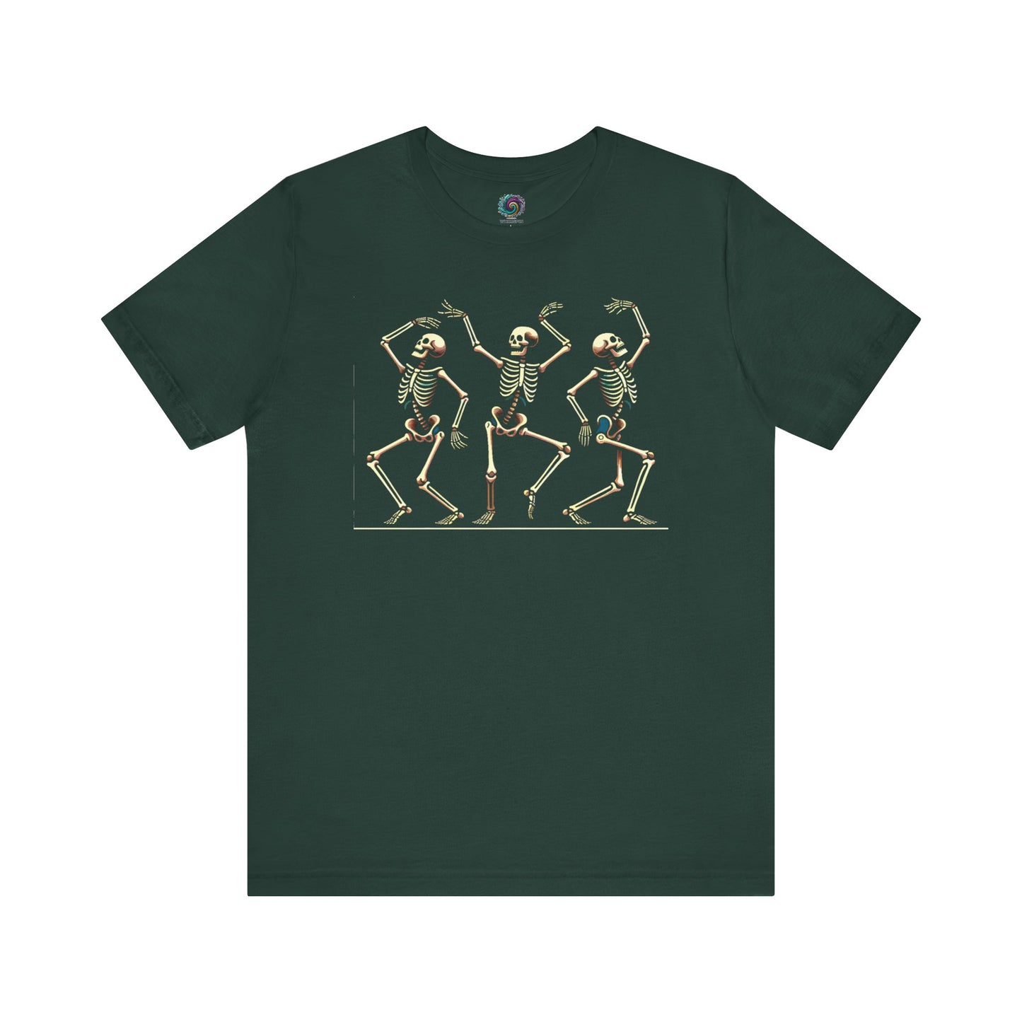 Dancing Skeleton T-Shirt – Funny Halloween Skeleton Shirt for Spooky Season