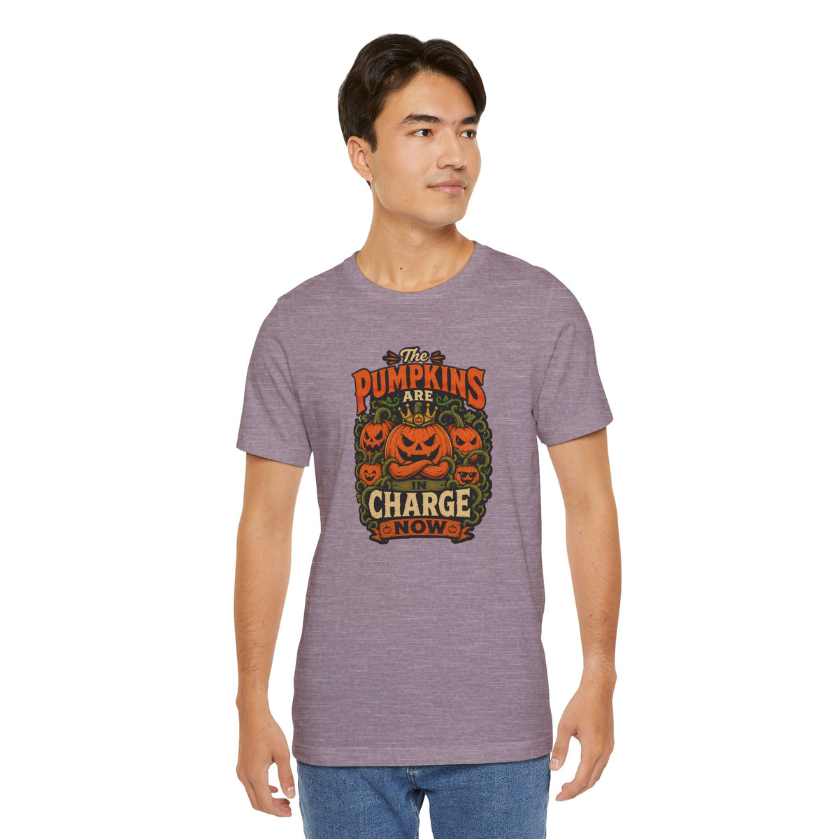 The Pumpkins Are in Charge Now T-Shirt – Funny Halloween Fall Tee