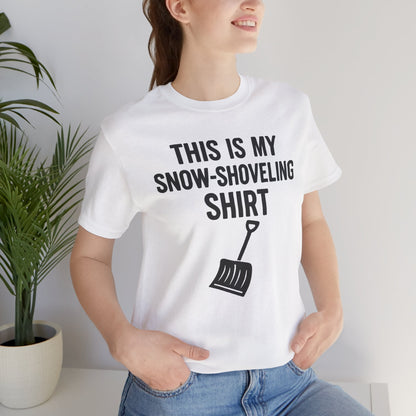 This Is My Snow-Shoveling Shirt – Funny Winter Chore Tee