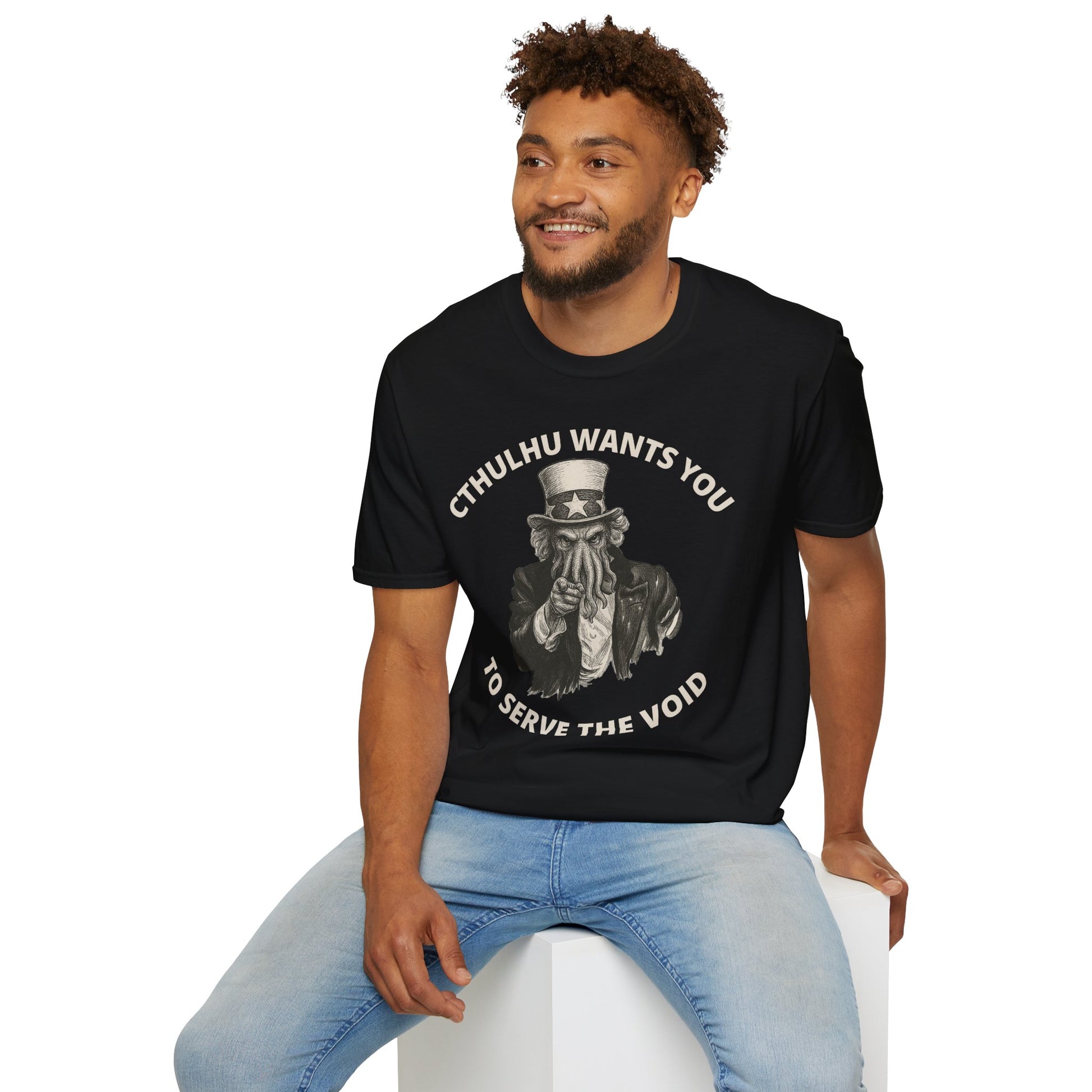 Cthulhu Wants You T-Shirt – Mythos Shirt for HP Lovecraft Fans - WhimSpin - https://whimspin.com