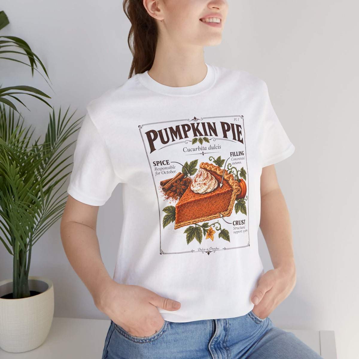 Pumpkin Pie Anatomy T-Shirt – Vintage Thanksgiving Fall Tee