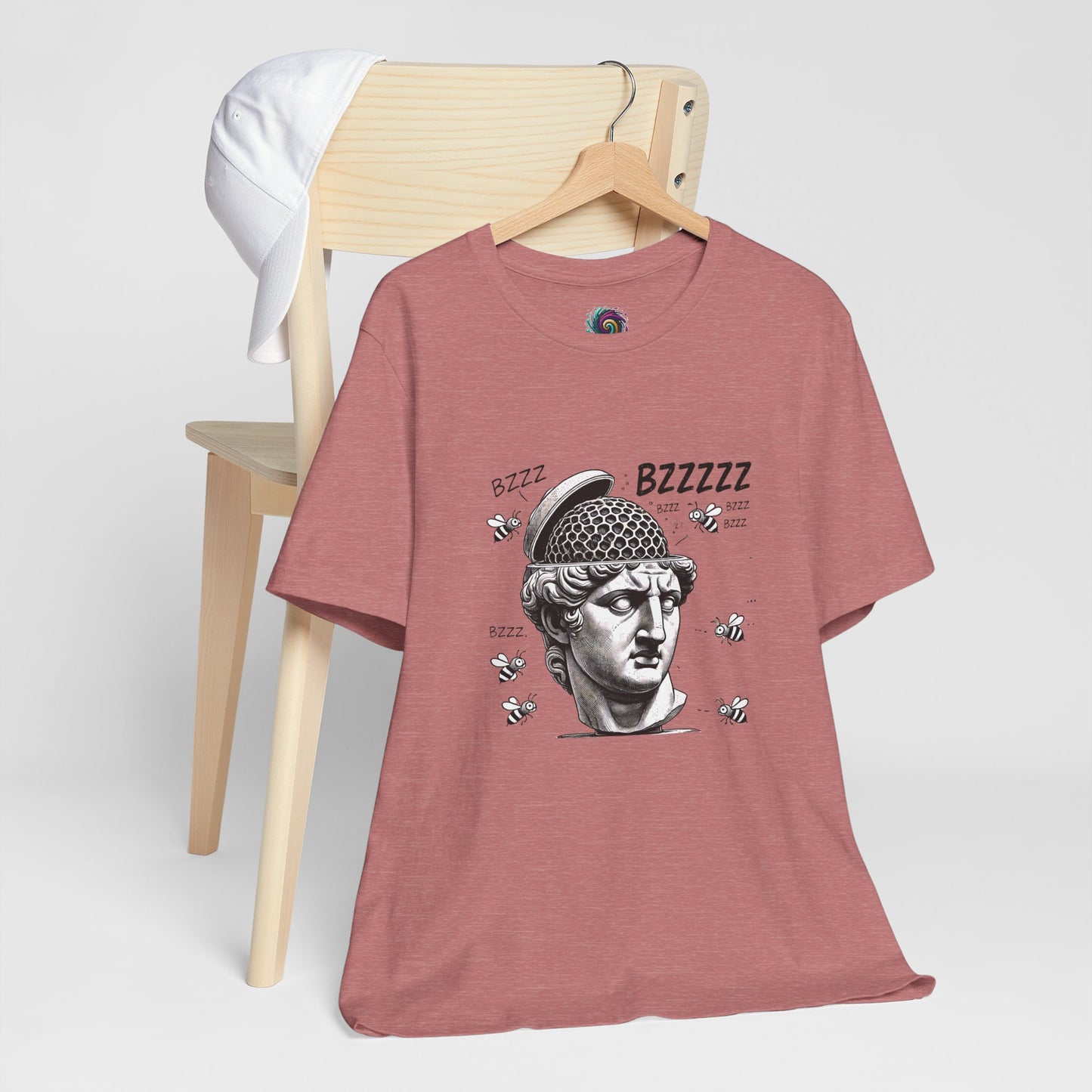 Hive Mind T-Shirt – Surreal Bee Group Think Parody Tee