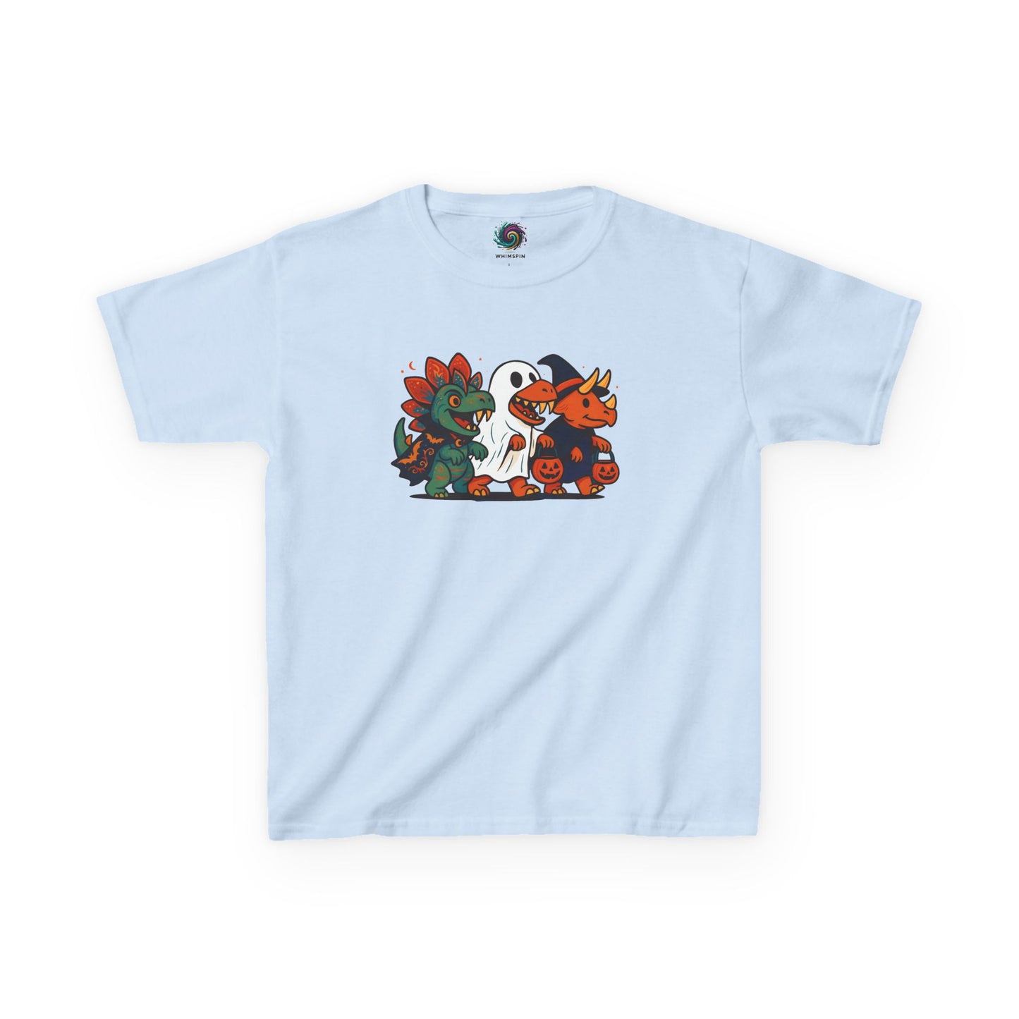 Kids Halloween Dino Squad T-Shirt – Cute Trick-or-Treat Dino Tee