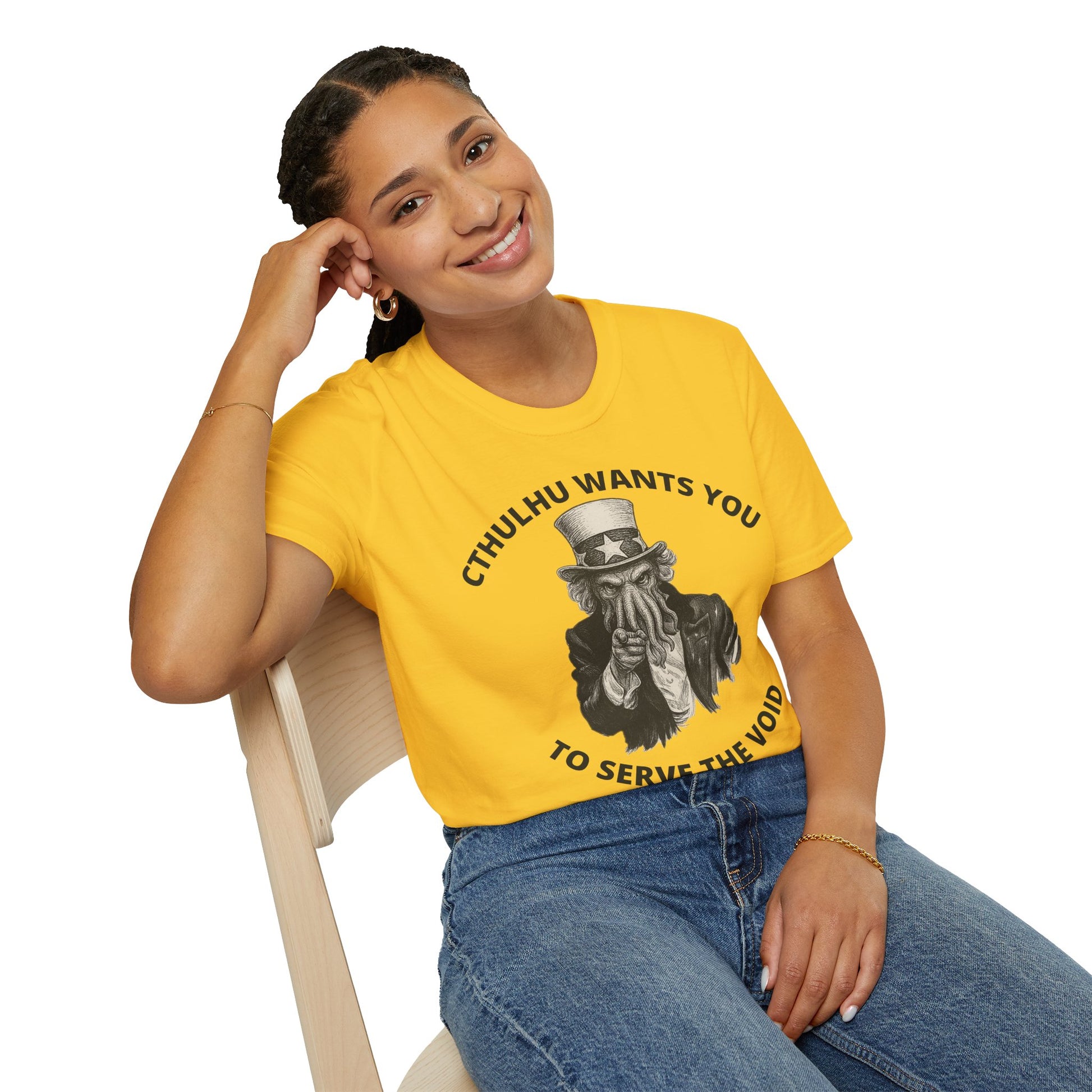 Cthulhu Wants You T-Shirt – Mythos Shirt for HP Lovecraft Fans - WhimSpin - https://whimspin.com