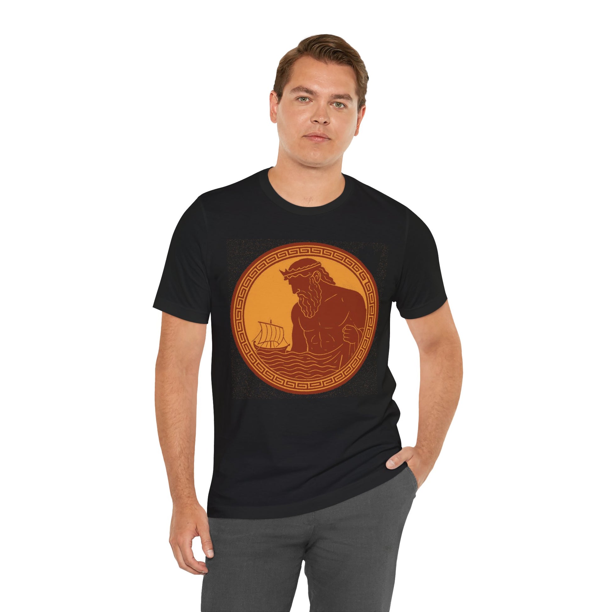 Poseidon Epic T-Shirt – Greek Mythology Ocean God Tee - WhimSpin - https://whimspin.com