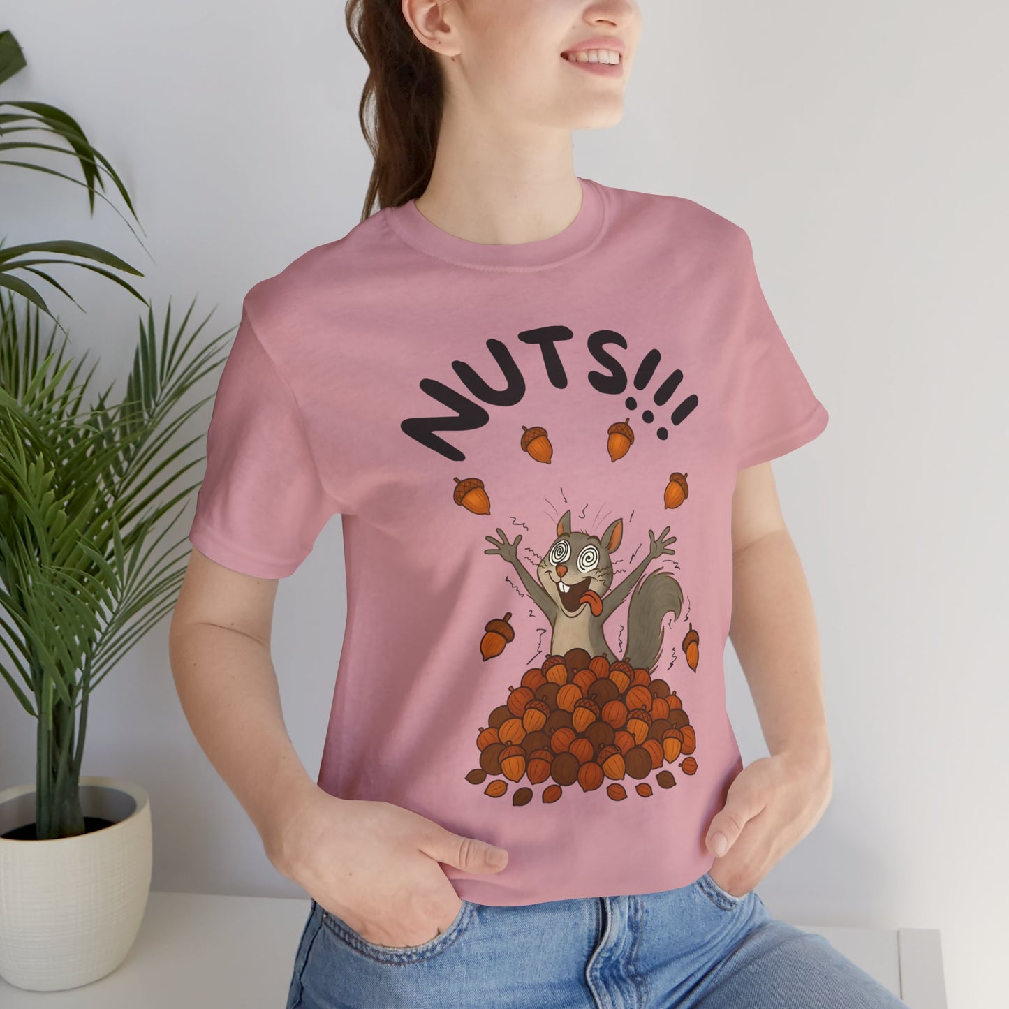 Crazy Squirrel Shirt – Funny Squirrel Nuts T-Shirt for Quirky Style