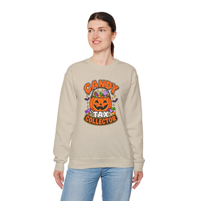 Candy Tax Collector Sweatshirt – Funny Halloween Parent Crewneck