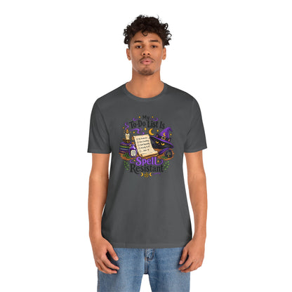 My To-Do List Is Spell Resistant T-Shirt – Funny Witchy ADHD Tee