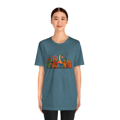 Dinosaur Valentines T-Shirt – Cute Dino Valentine’s Day Tee
