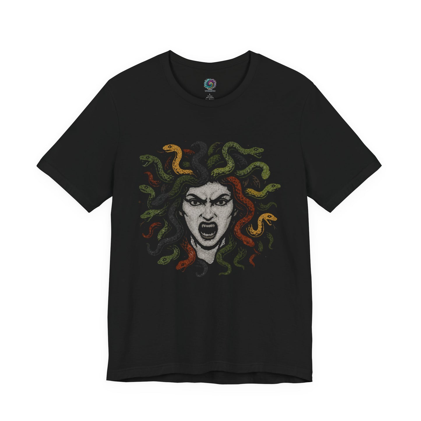 Medusa T-Shirt – Greek Mythology Gorgon Graphic Tee