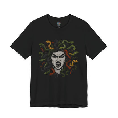 Medusa T-Shirt – Greek Mythology Gorgon Graphic Tee