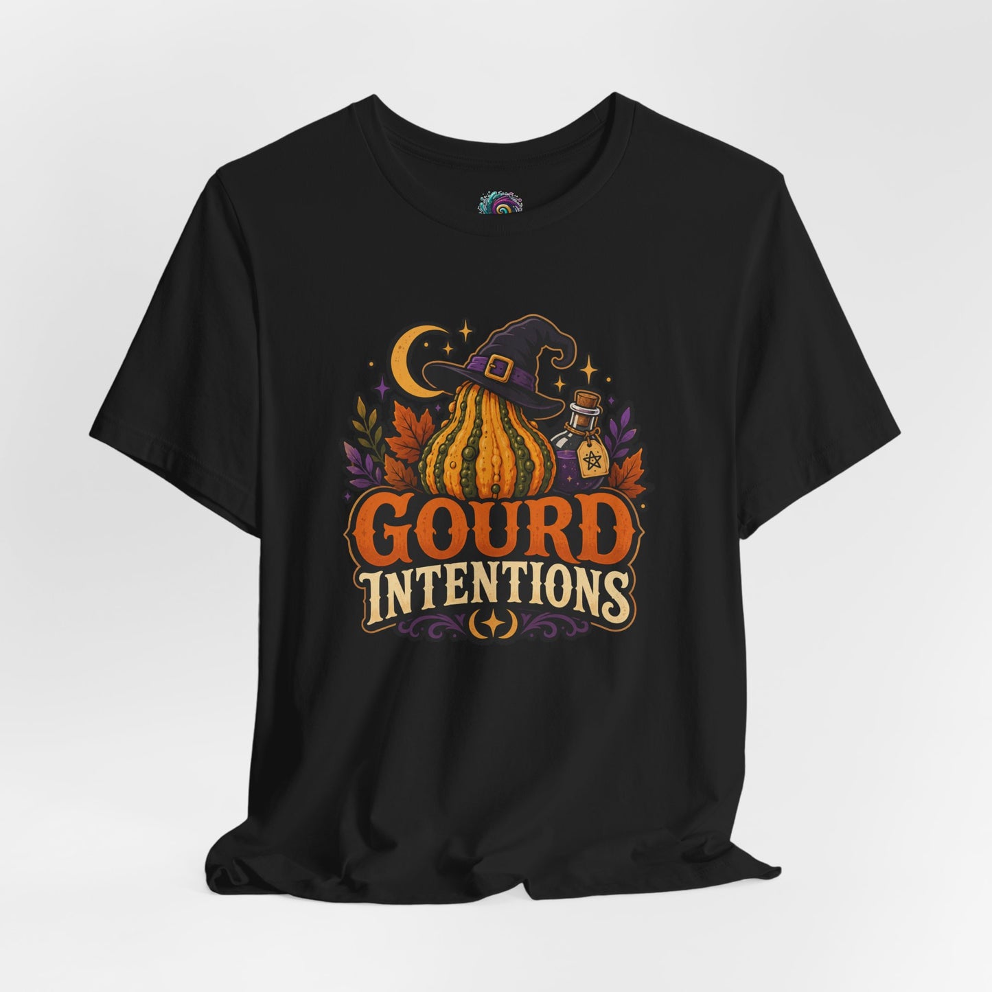 Gourd Intentions T-Shirt – Funny Witchy Fall Pumpkin Tee
