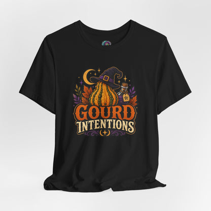 Gourd Intentions T-Shirt – Funny Witchy Fall Pumpkin Tee