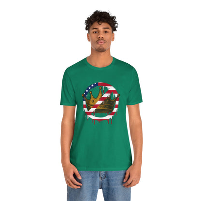 No Kings Protest T-Shirt – Anti-Authoritarian Democracy Graphic Tee