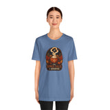 Blue T-shirt with center 