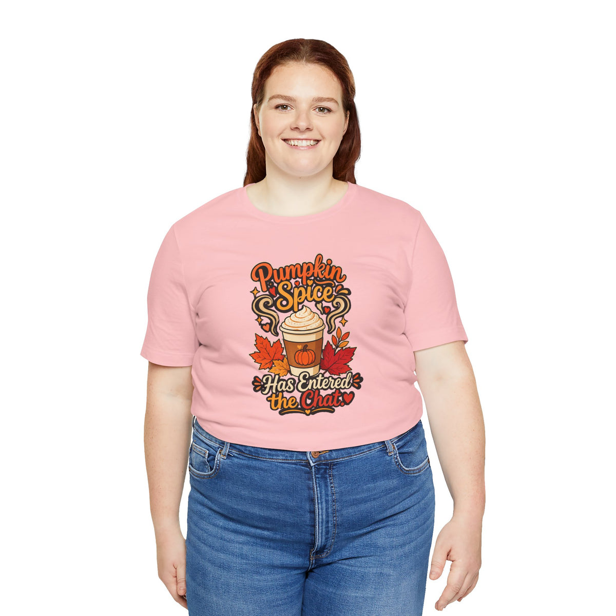 Pumpkin Spice Has Entered the Chat T-shirt - Funny Fall Coffee Tee