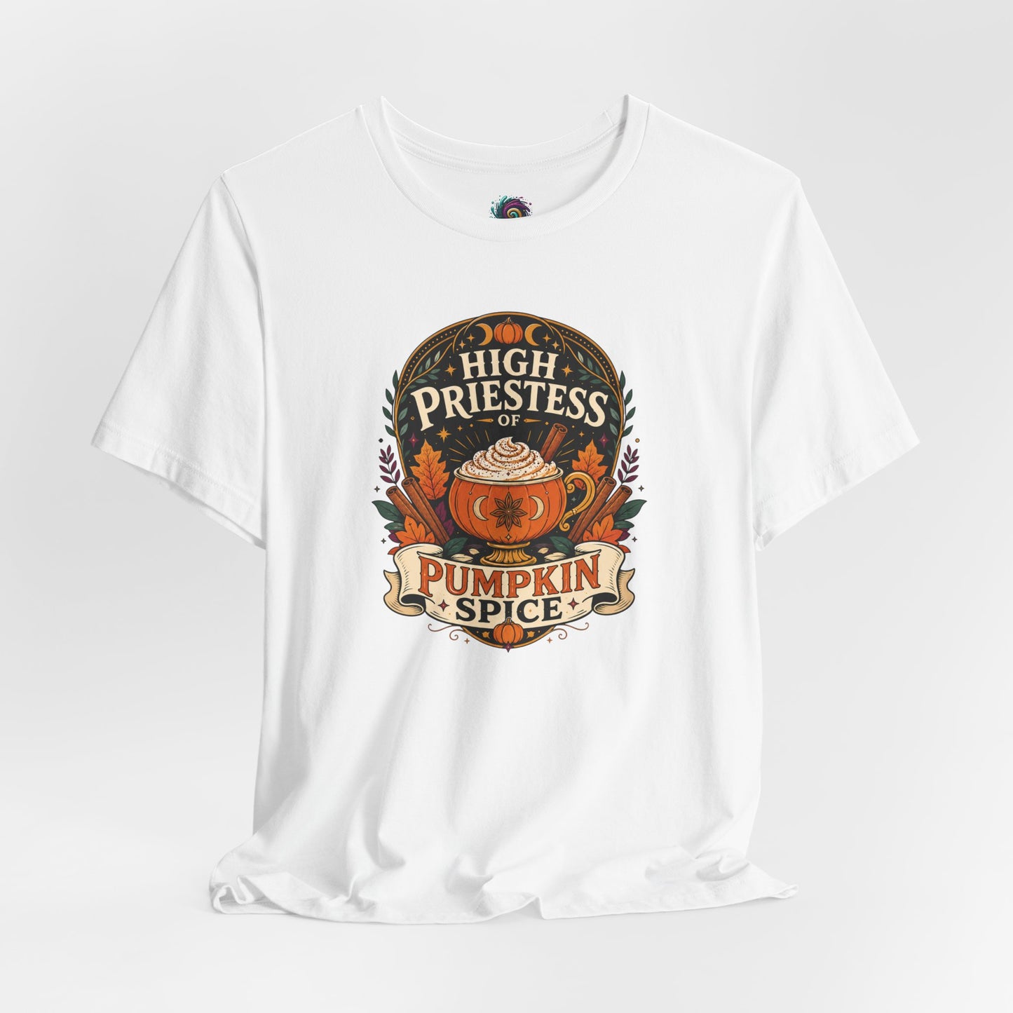 High Priestess of Pumpkin Spice T-Shirt – Funny Fall Tee