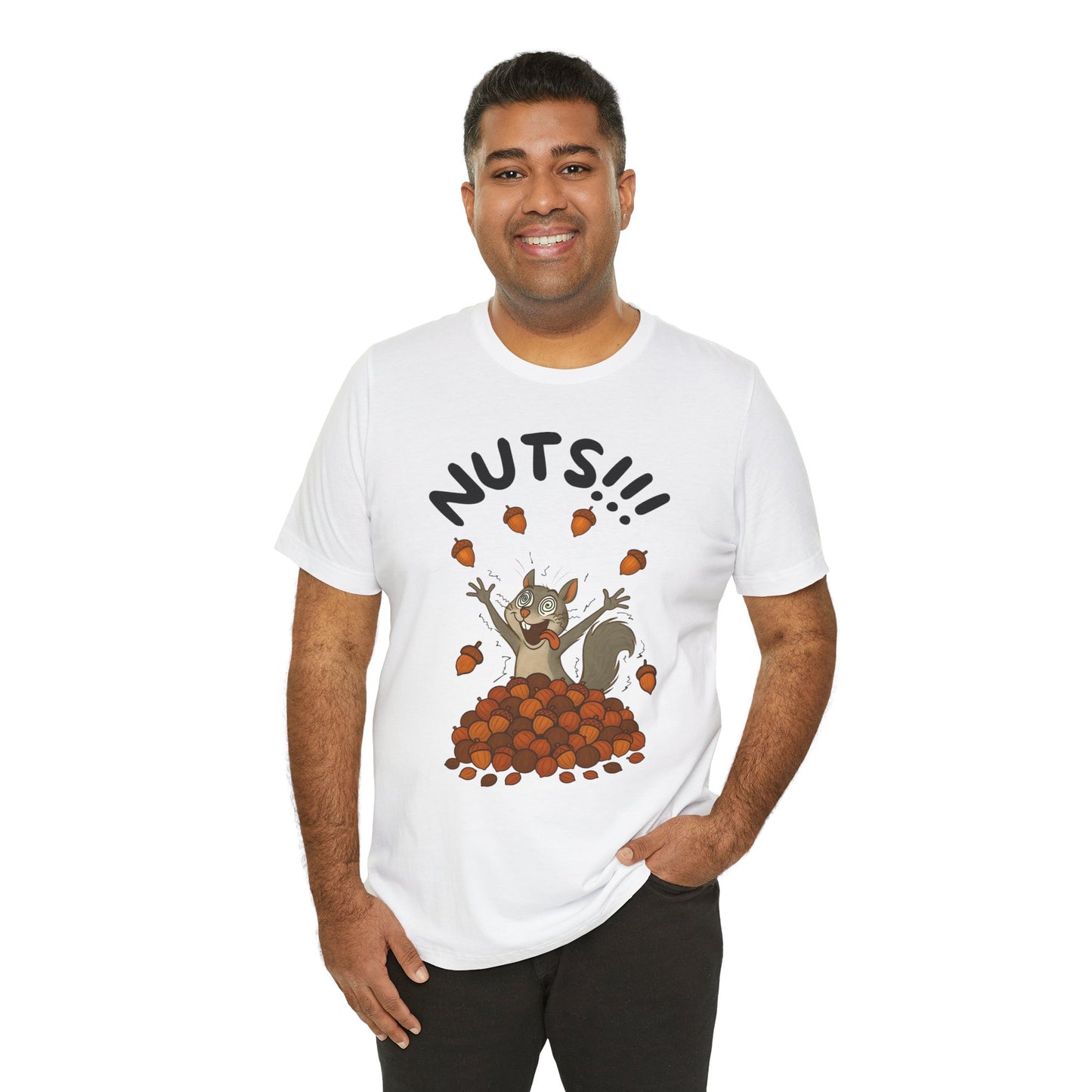 Crazy Squirrel Shirt – Funny Squirrel Nuts T-Shirt for Quirky Style