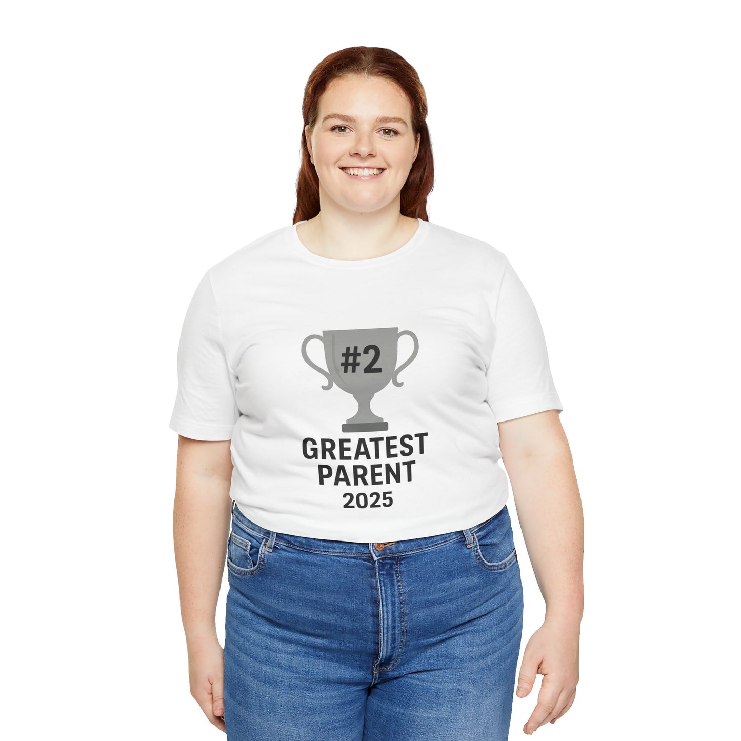 #2 Greatest Parent 2025 T-Shirt – Funny Family Trophy Tee
