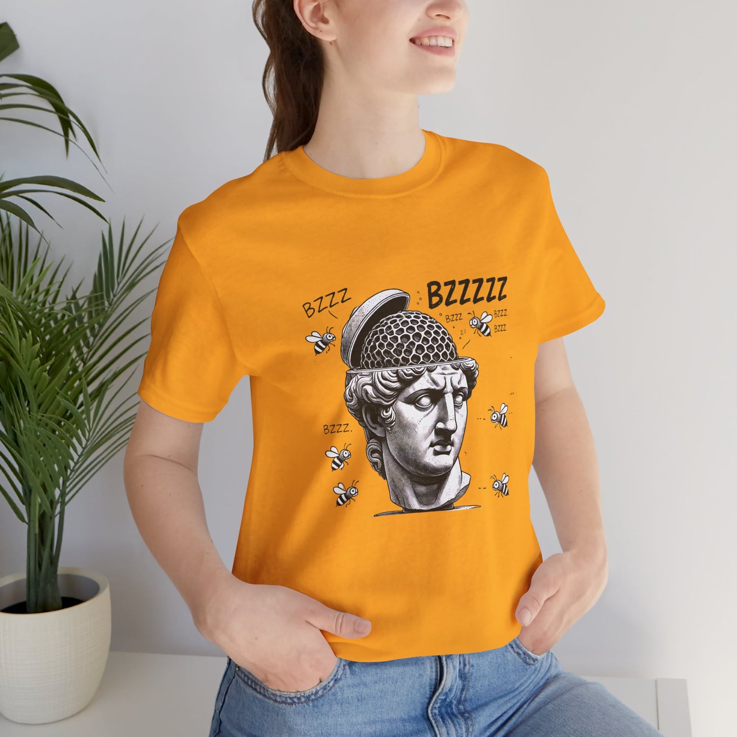 Hive Mind T-Shirt – Surreal Bee Group Think Parody Tee