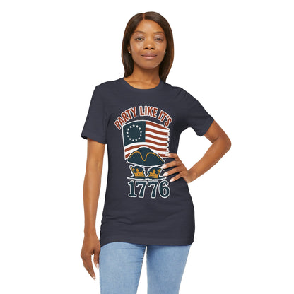 Party Like It’s 1776 T-Shirt – Revolutionary Spirit USA Tee - WhimSpin - https://whimspin.com