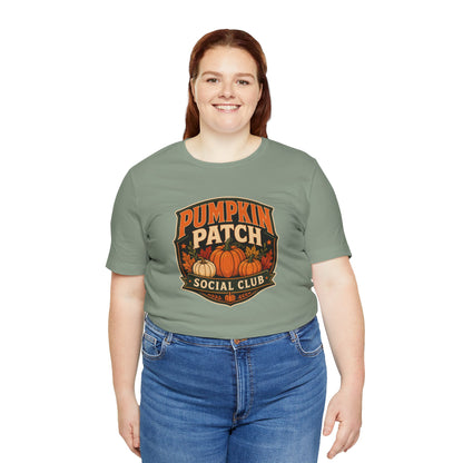 Pumpkin Patch Social Club T-Shirt – Fall Pumpkin Tee