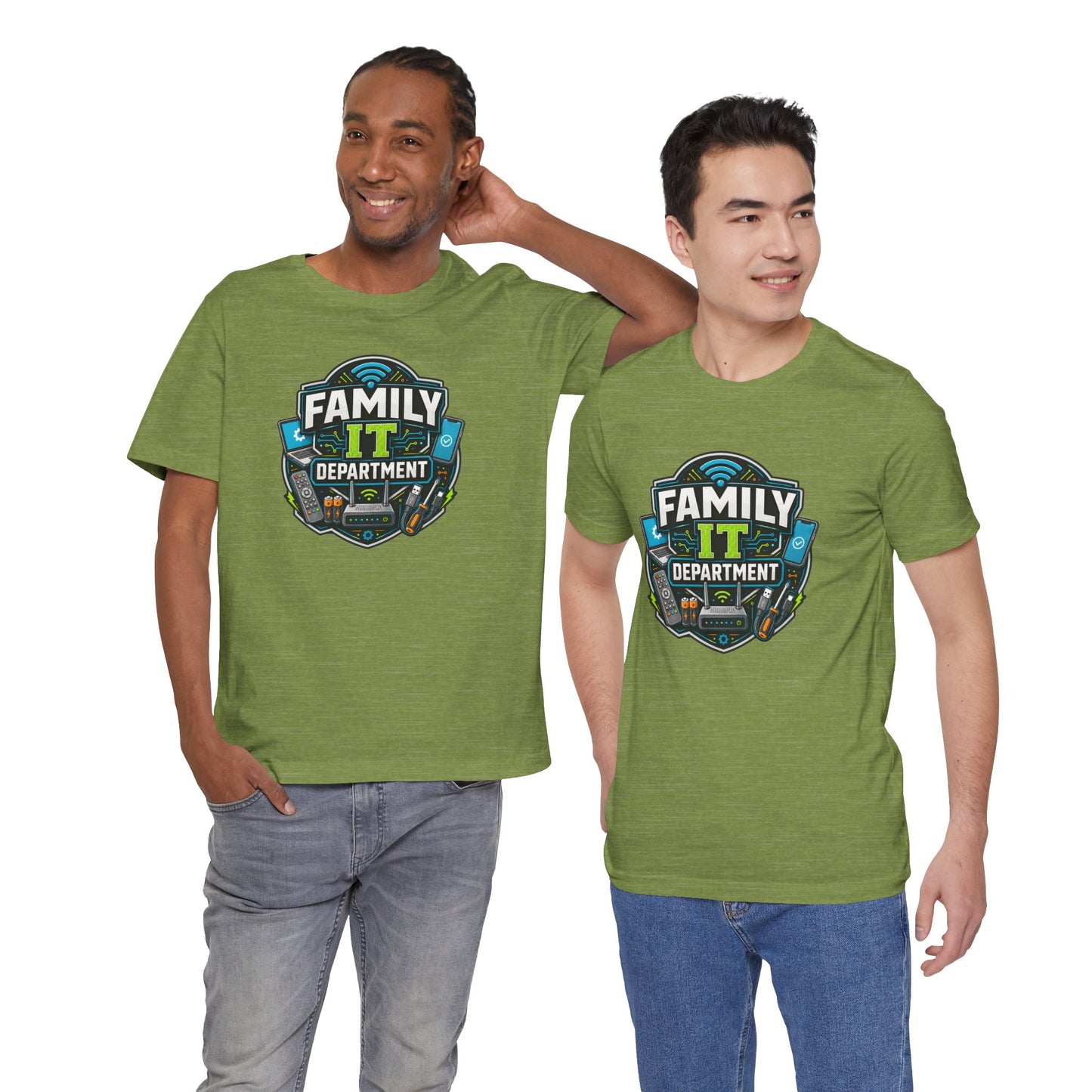 Family IT Department T-Shirt – Funny Household Tech Support Tee