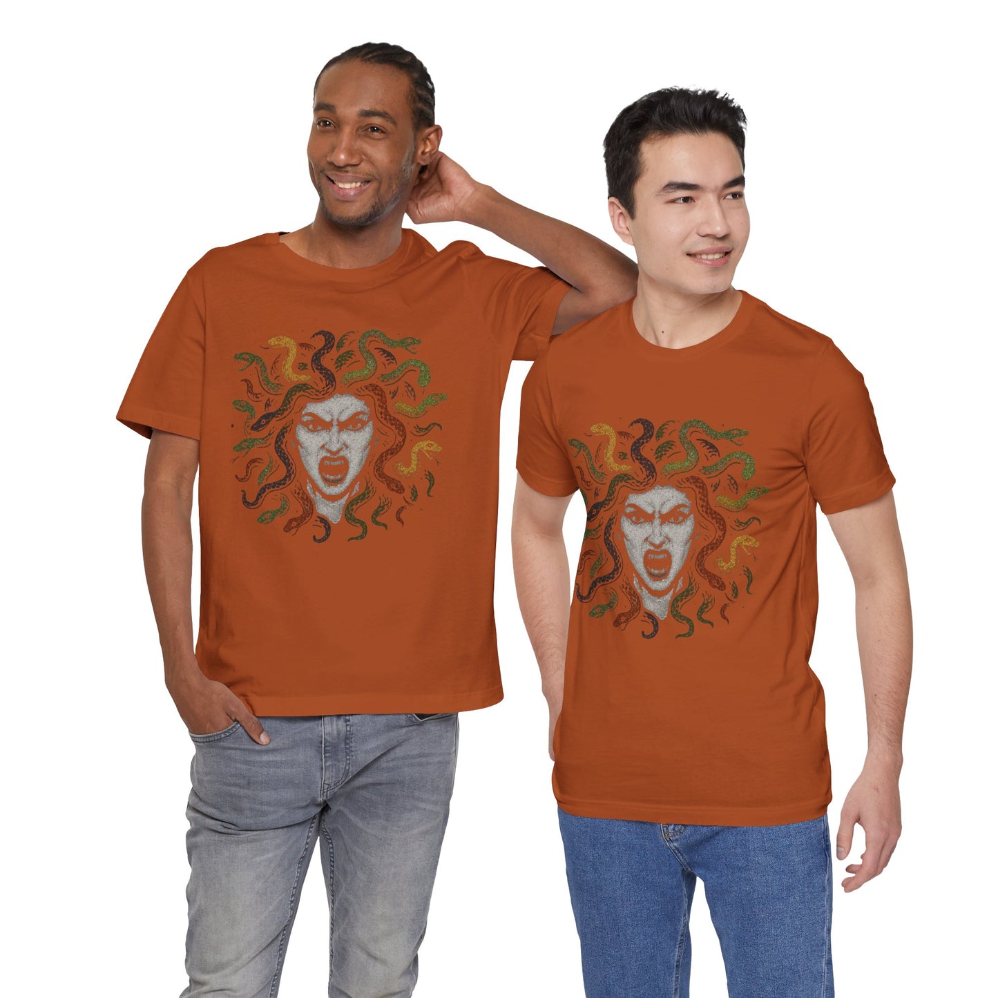 Medusa T-Shirt – Greek Mythology Gorgon Graphic Tee