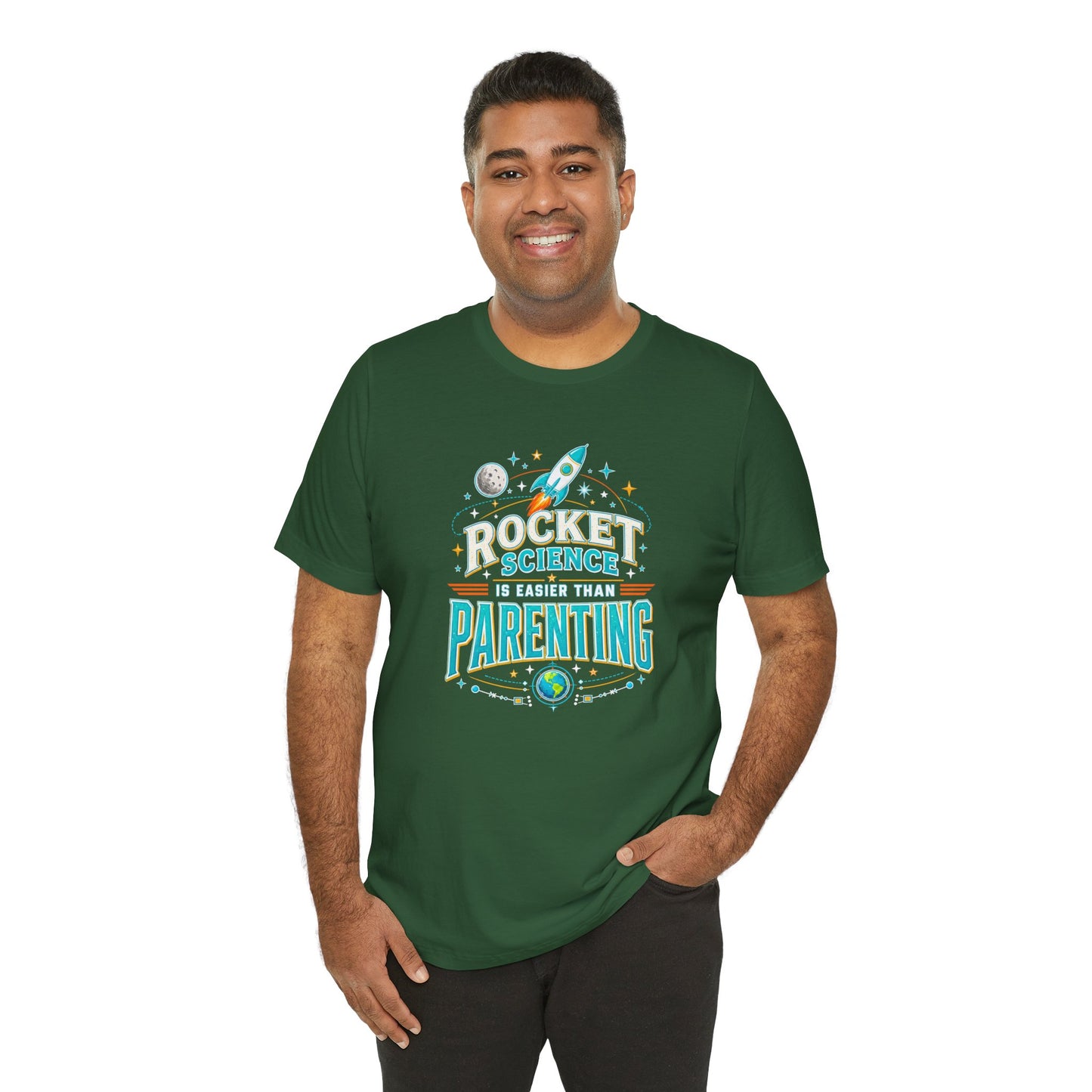 Rocket Science Parenting T-Shirt – Funny Aerospace Parent Tee