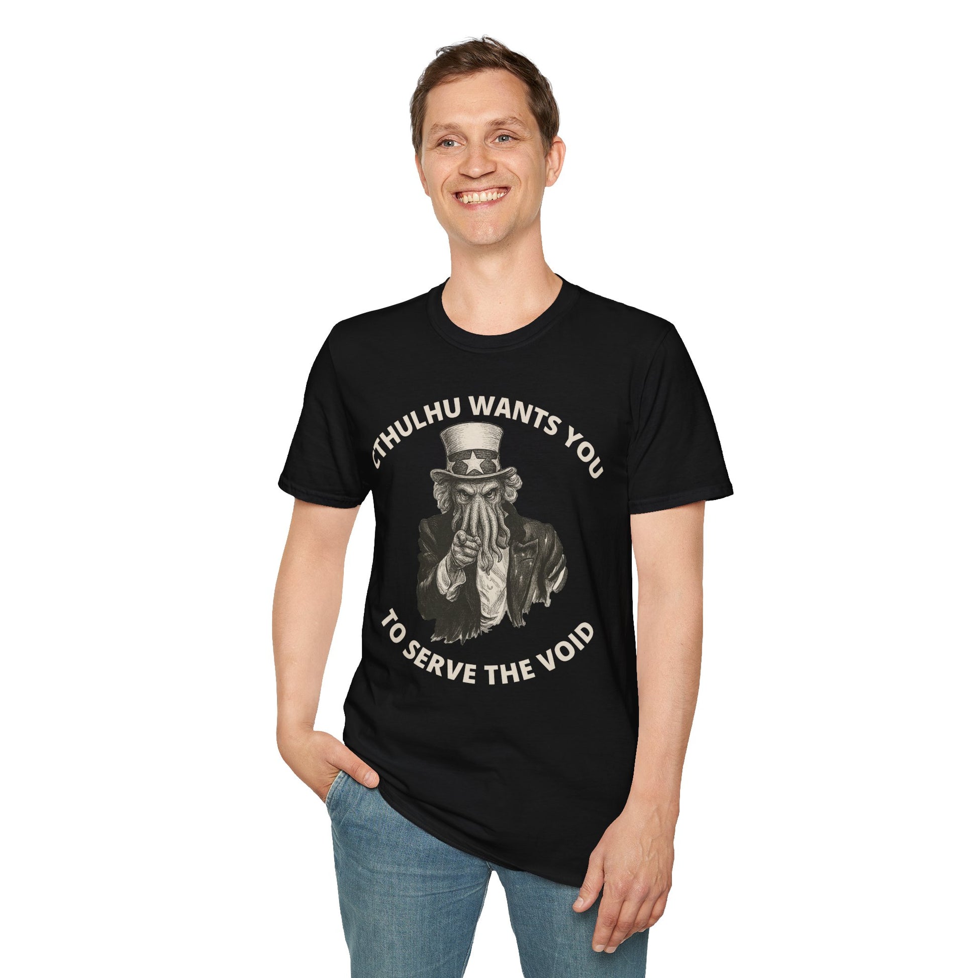 Cthulhu Wants You T-Shirt – Mythos Shirt for HP Lovecraft Fans - WhimSpin - https://whimspin.com
