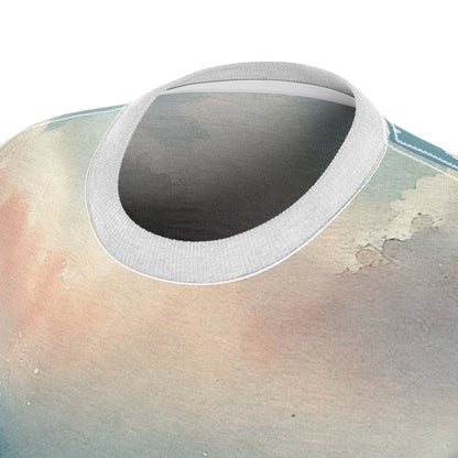 Beachcomber’s Dream Watercolor Seashell T-Shirt - WhimSpin - https://whimspin.com