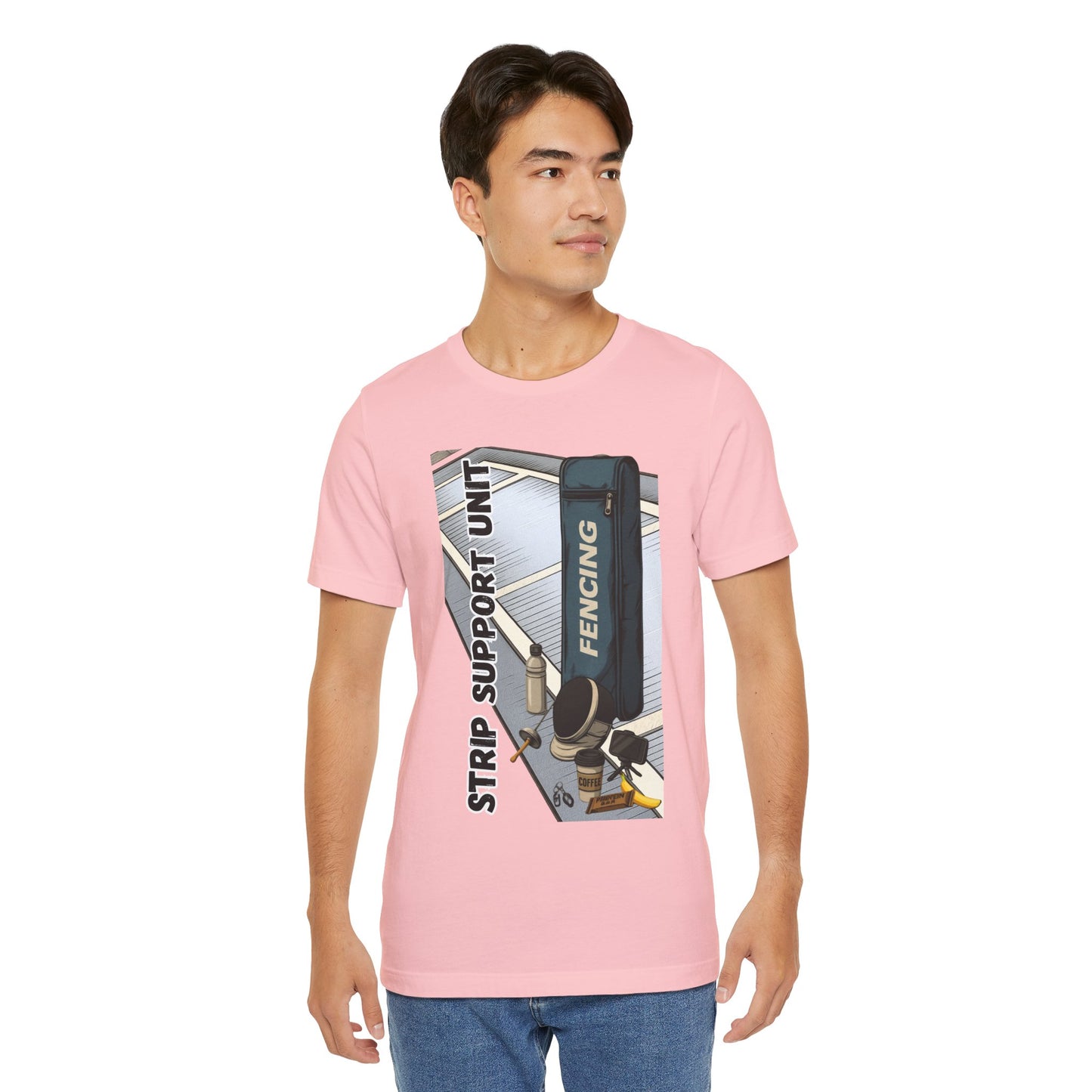 Strip Support Unit T-Shirt – Funny Fencing Parent Shirt for Tournament Days