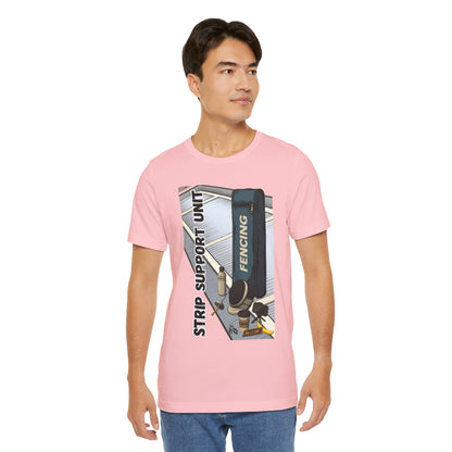 Strip Support Unit T-Shirt – Funny Fencing Parent Shirt for Tournament Days