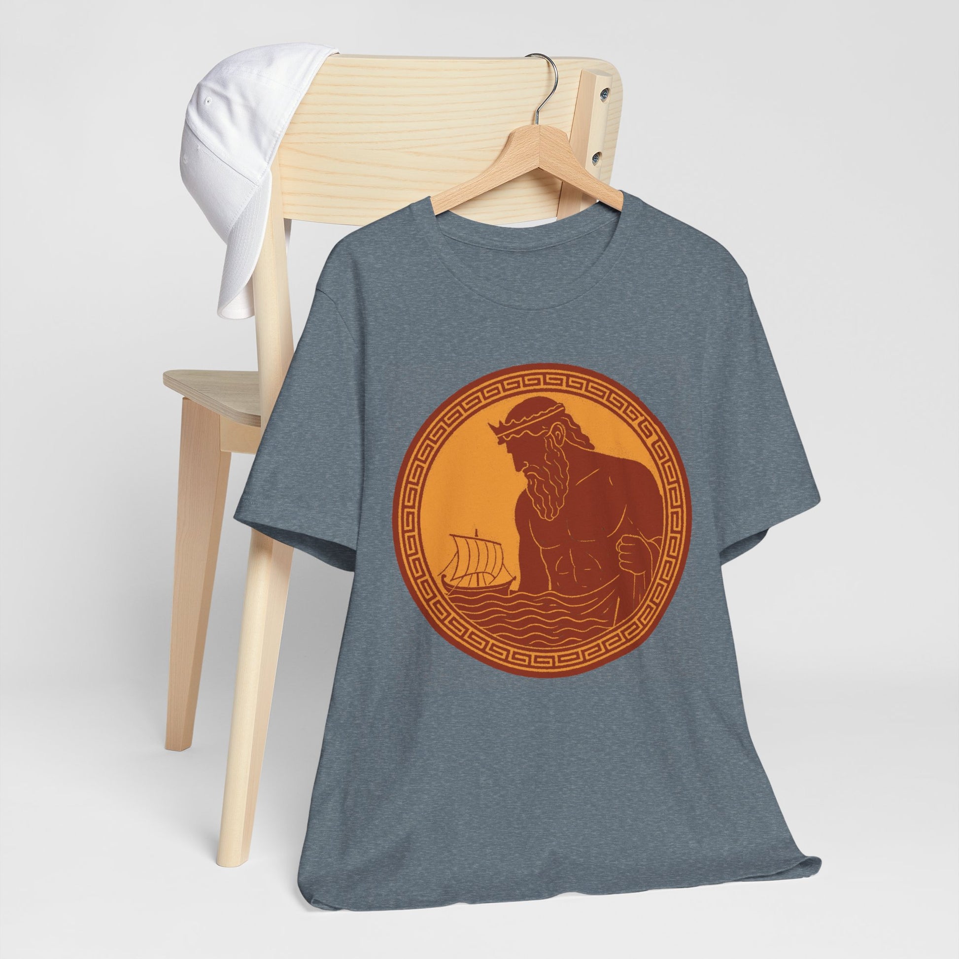 Poseidon Epic T-Shirt – Greek Mythology Ocean God Tee - WhimSpin - https://whimspin.com