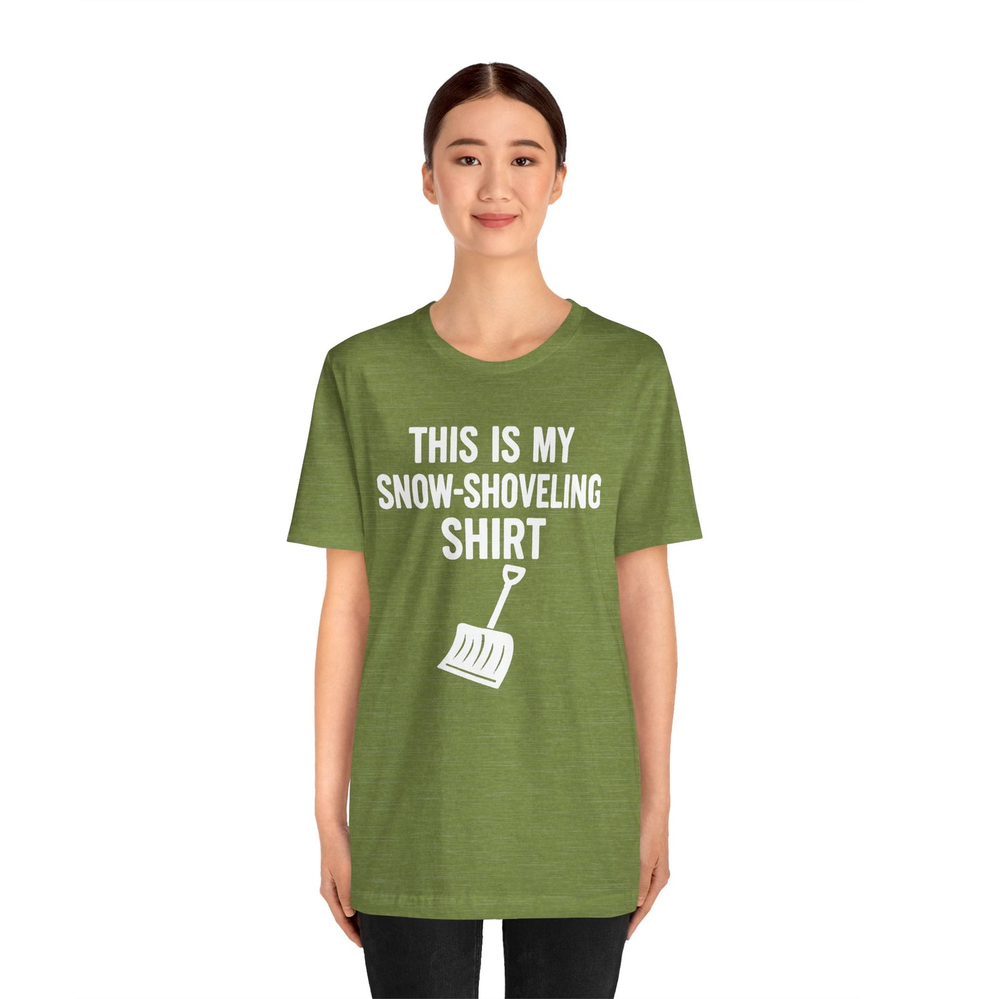 This Is My Snow-Shoveling Shirt – Funny Winter Chore Tee