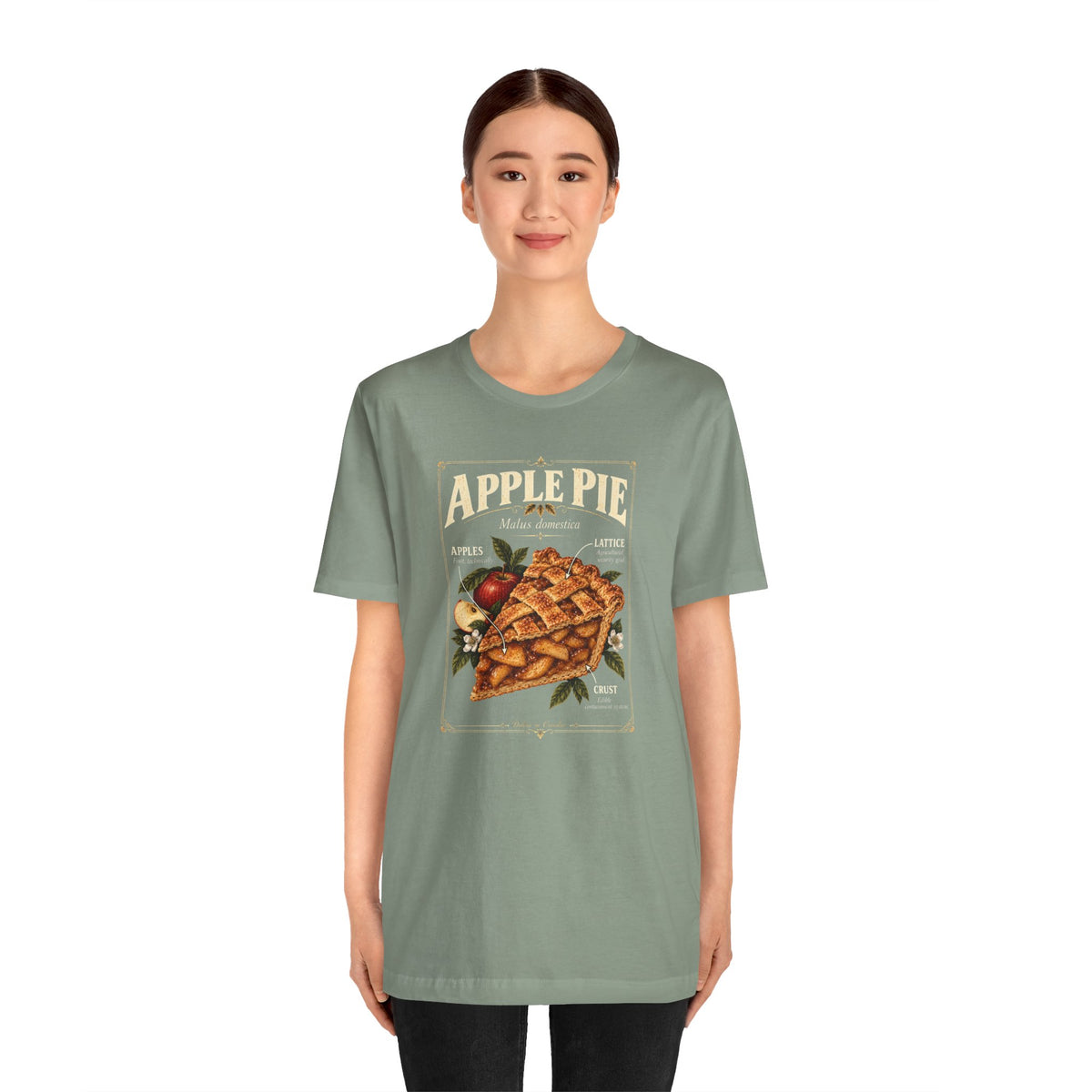 Apple Pie Anatomy T-Shirt – Vintage Thanksgiving Fall Tee