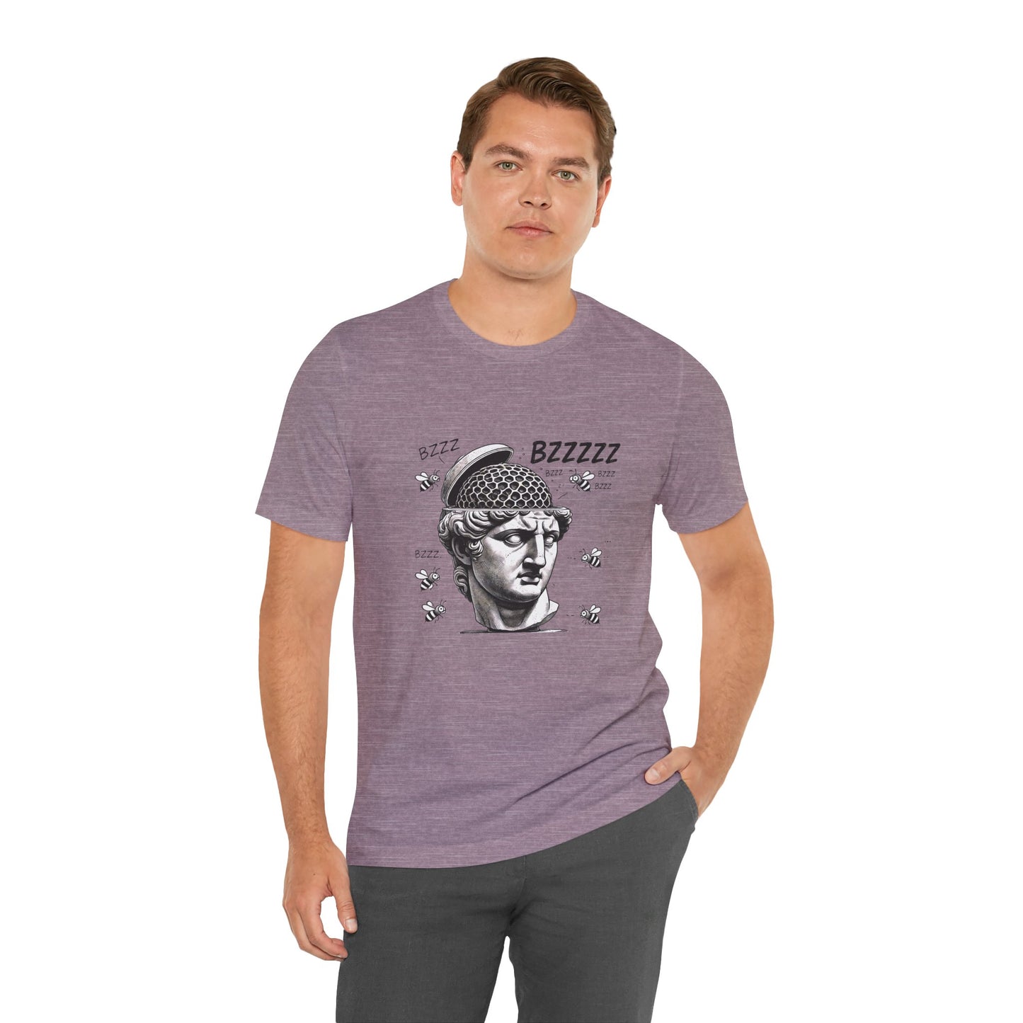 Hive Mind T-Shirt – Surreal Bee Group Think Parody Tee