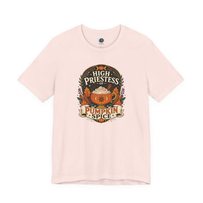 High Priestess of Pumpkin Spice T-Shirt – Funny Fall Tee